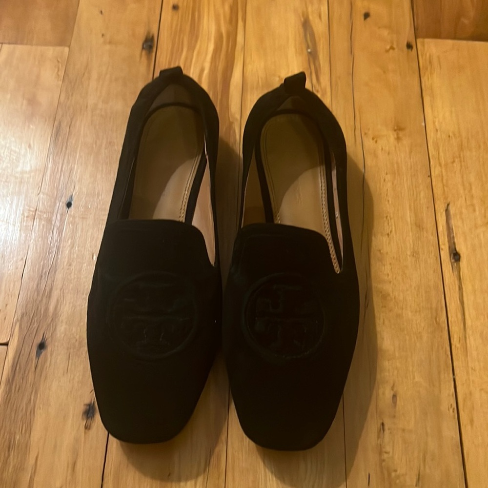 Tory Burch black loafers
